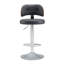Swivel Bar Stools Seat Adjustable H 62-84cm Barstools with Upholstered Back(set of 2/4)-2059650888-2048619492