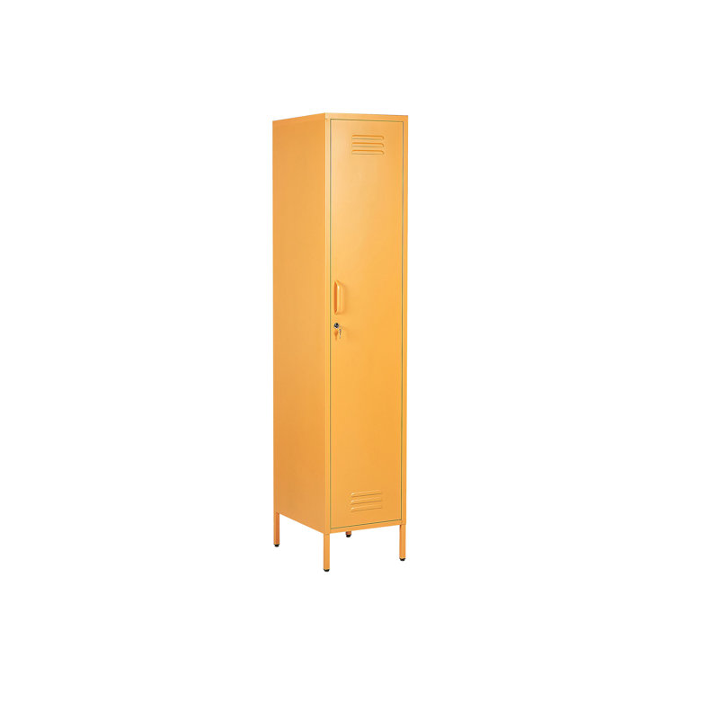Bronko 1 -Door 5 -Shelf, Yellow