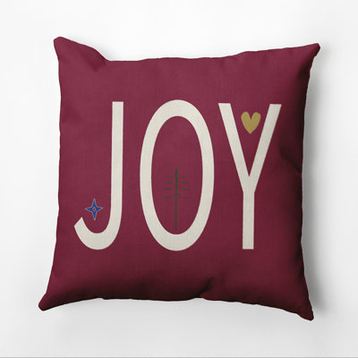  Housse et insert de coussin carré Joy Joy