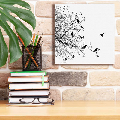 «Bird I» par Graphinc, reproduction sur toile tendue