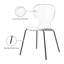 Chaise d'appoint empilable Clarion-1423331290