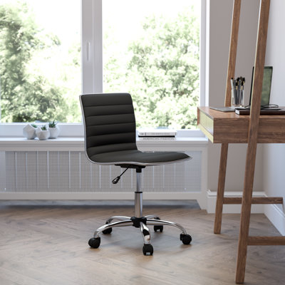 Blue Elephant Vinyl Task Chair