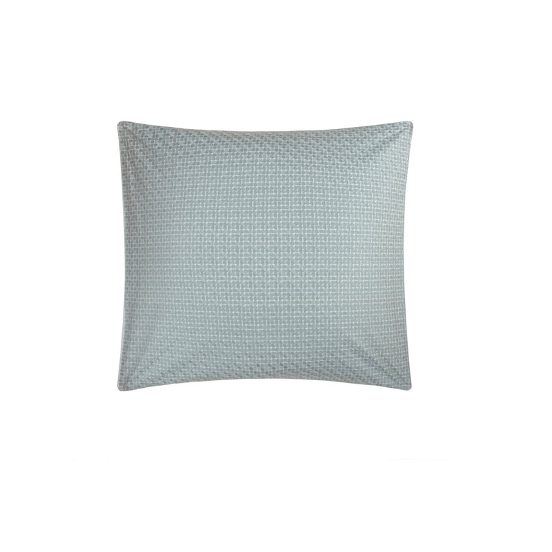 Lagos Sham, King, White/Aqua