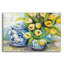«Tulips Chinoiserie» par Jeanette Vertentes, art mural en verre acrylique-205479741