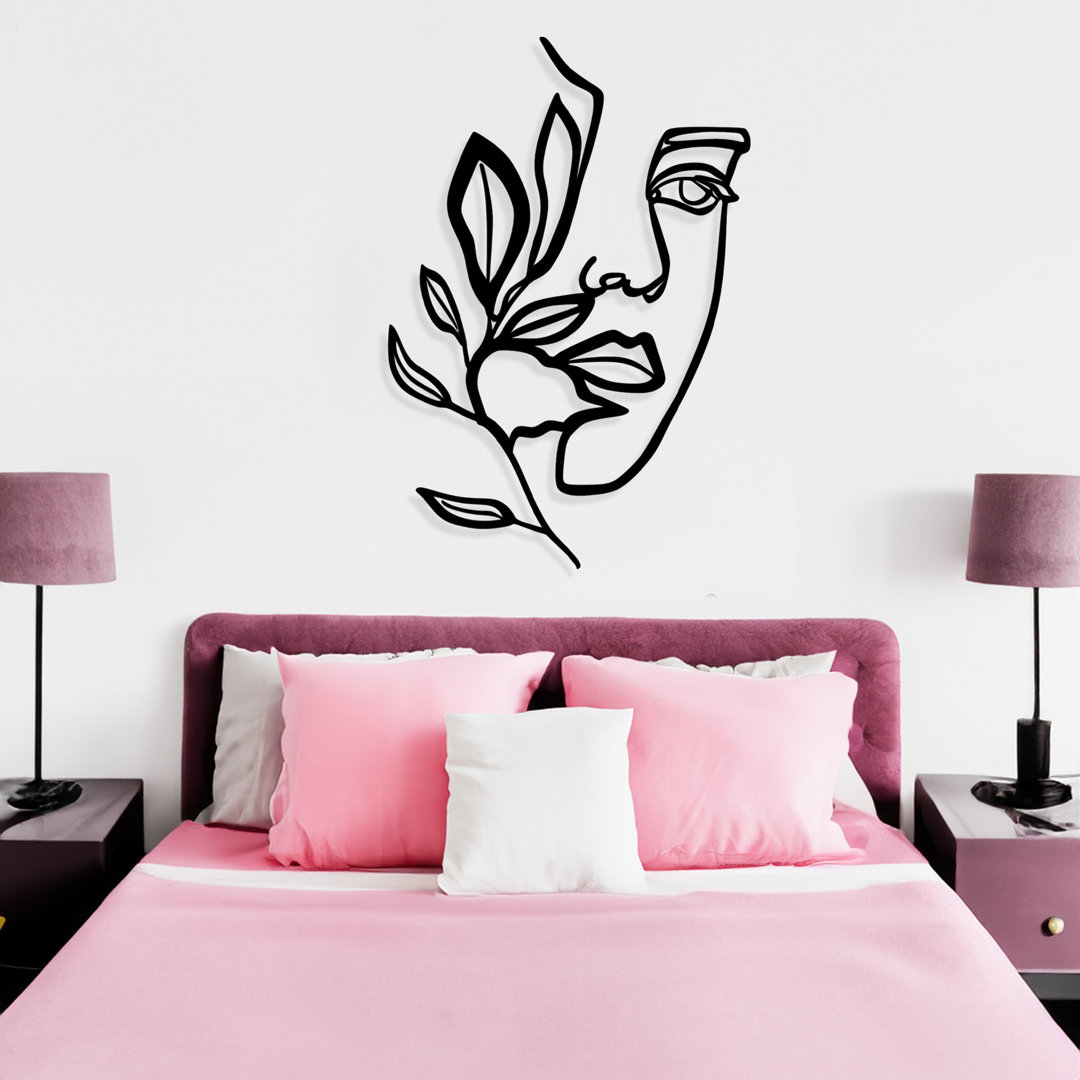 Plants & Flowers Wall Decor on Metal East Urban Home