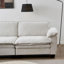 Grand canapé de luxe avec repose-pieds et canapé rembourré en chenille douce Living Furniture-1581749602-1581749605