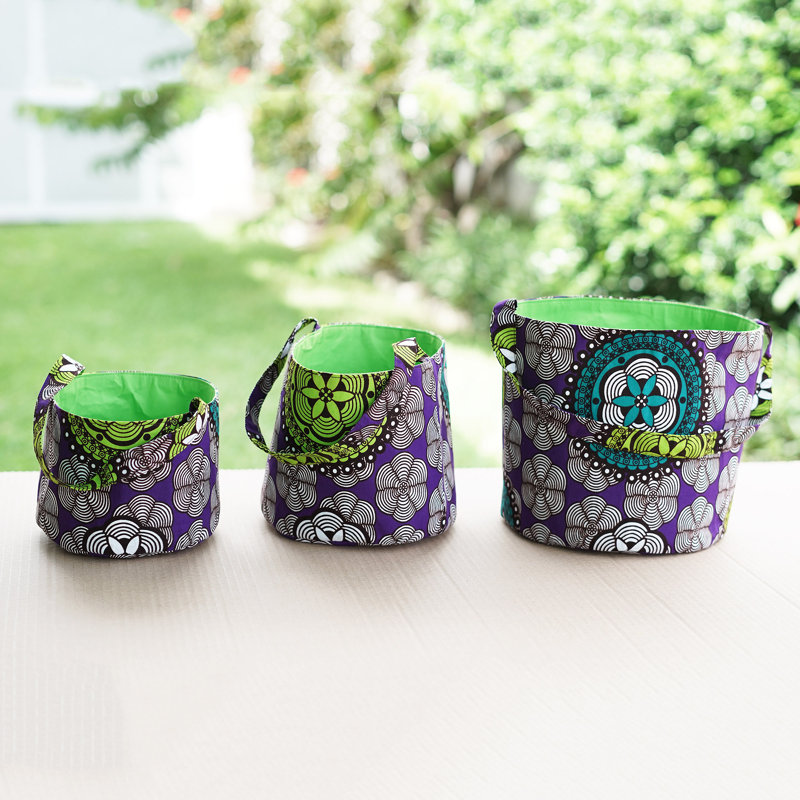 Dakota Fields Handmade Amethyst Spring Baskets