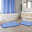 Steph Luxury Ultra Soft and Absorbent Memory Foam Bath Rug Set with Non-Slip Backing-455248936-414669334