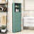Freestanding Corner Cabinet for Bathrooms with Adjustable Shelves and Enclosed Storage-1339331814