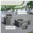 Rectangle Propane Fire Pit Table-87467613