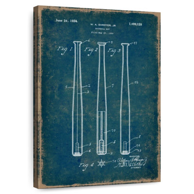 Teal Baseball Bat Kynaat