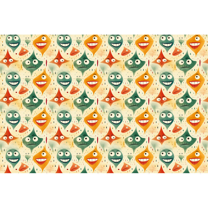 Funny Styles Yellow Comforter, Queen Comforter