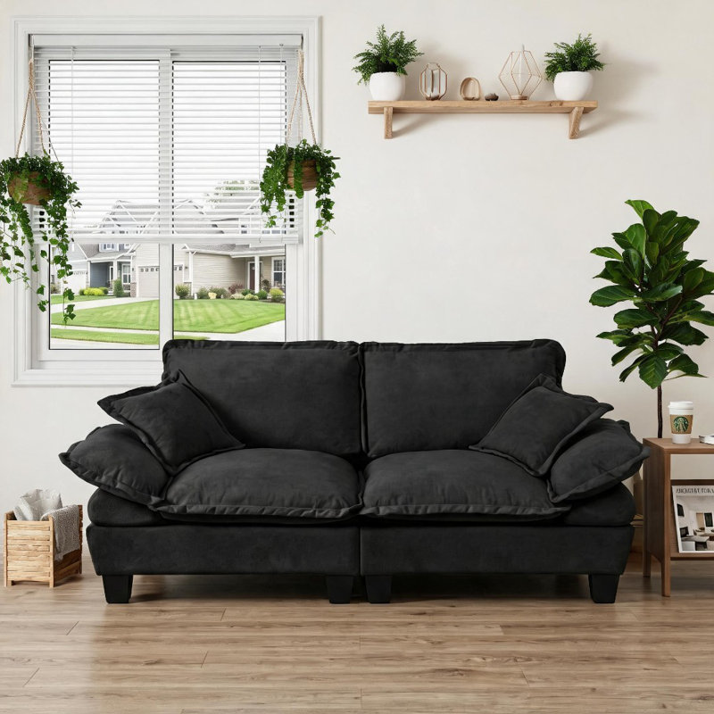 Canapés modulaires, Black