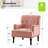 Jakub 28.5" W Velvet Upholstered Tufted Armchair with Nailhead Trim -36323209