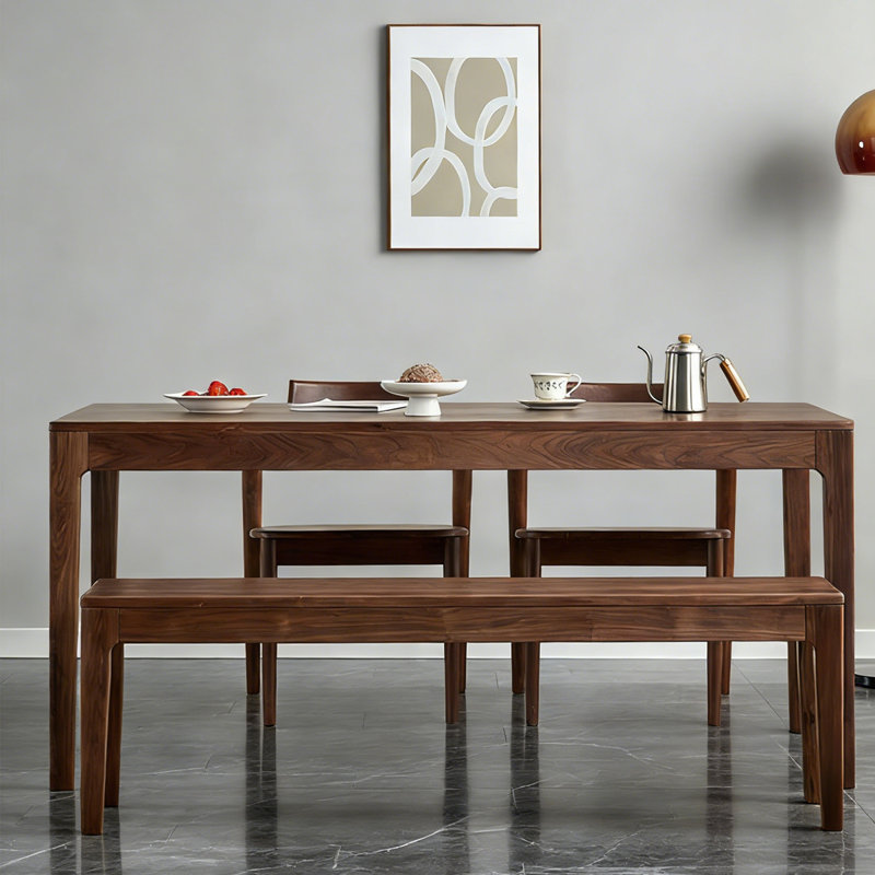 Table de salle à manger simple pour un usage domestique, H 29,53 po x L 70,87 po x l 31,5 po