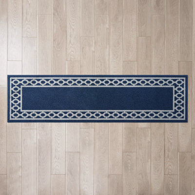 Jean Pierre New York Christine Border Machine Washable All Loop Tufted Rugs 1-Piece
