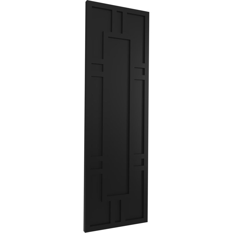Volets en PVC True Fit Hastings, Noir, 15", 54"