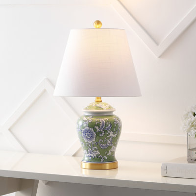Lampe de table en laiton doré 22 po Mlawsky