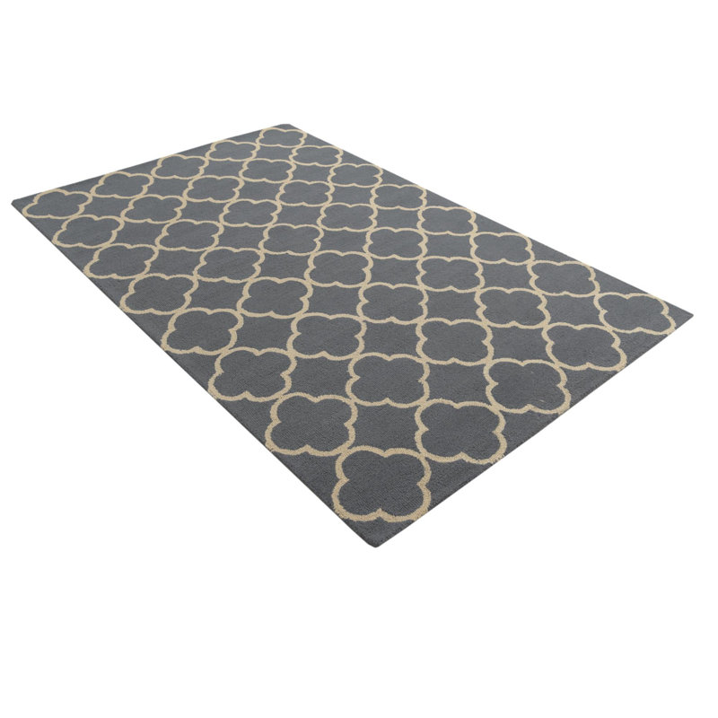 Tapis gris foncé Myrick