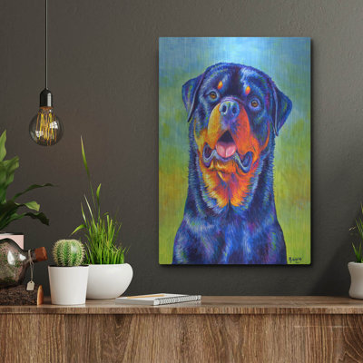 " Rottweiler " by Rebecca Wang Art