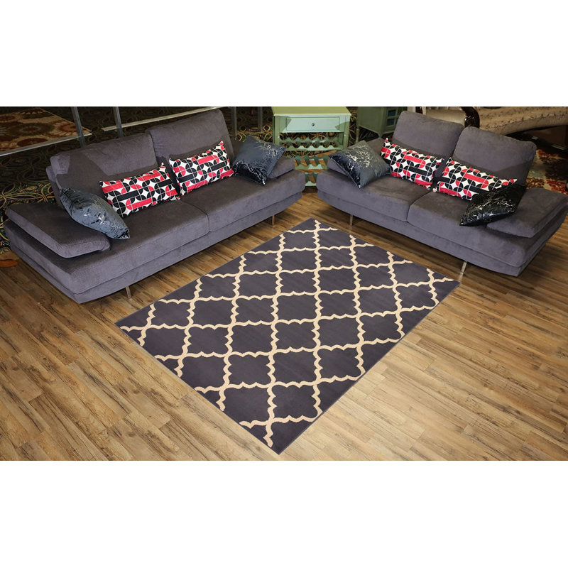 Moroccan Trellis 5x7 Area Rugs