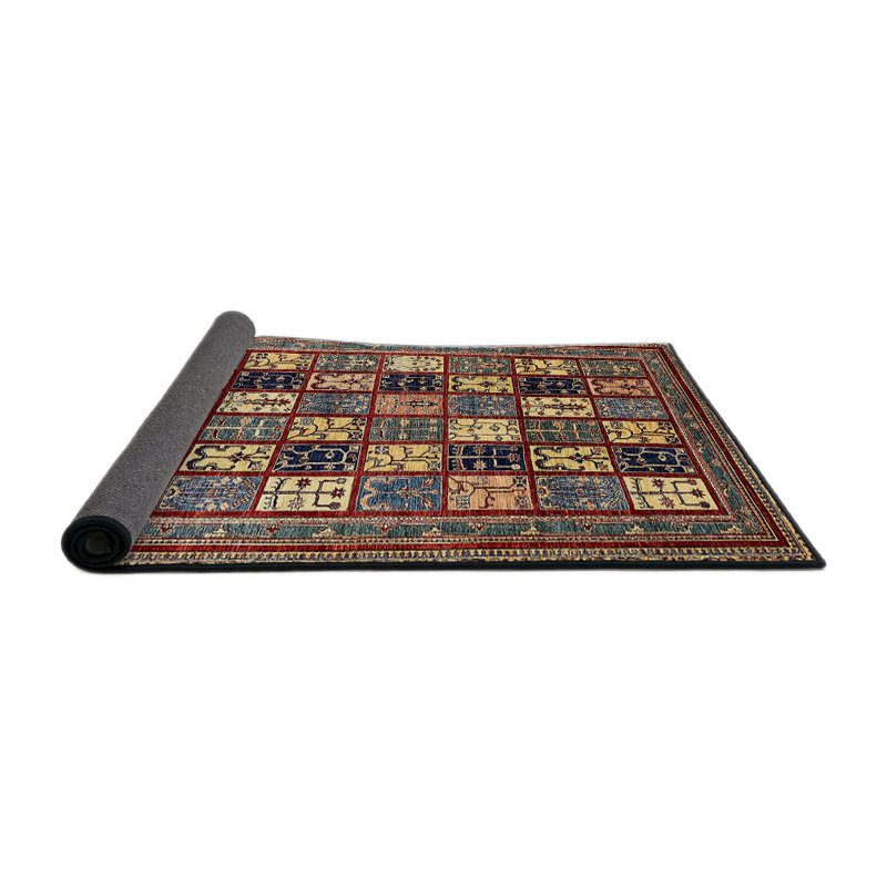 Abstract Indoor Rug, Round 5'