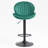 Bar Stools Set Of 2 - Adjustable Barstools With Back And Footrest, Counter Height Bar Chairs For Kitchen
