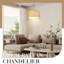 Lustre de style bohème en rotin 19,7 po Attison (ampoules incluses)