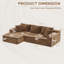 Canapé modulaire Boneless-1430894567
