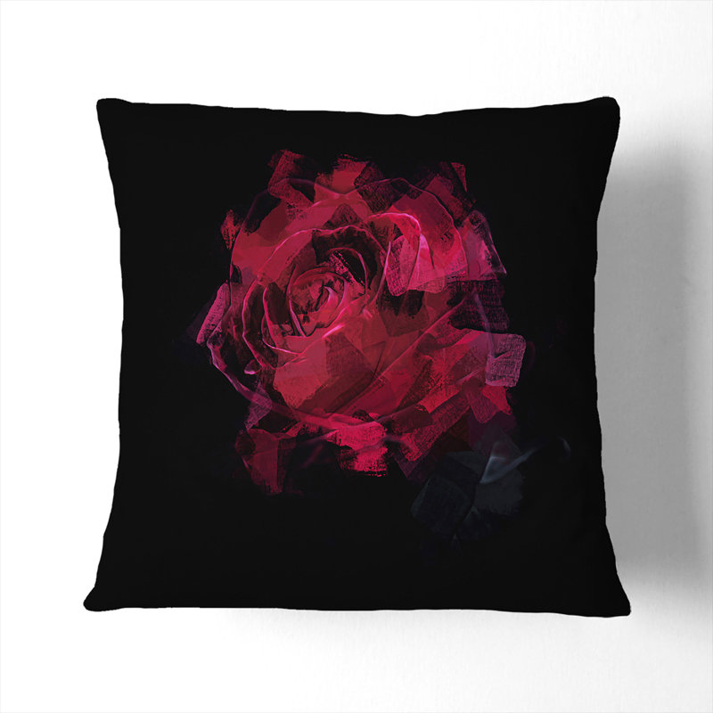 Abstract Square Throw Cushion, 55 x 55 cm