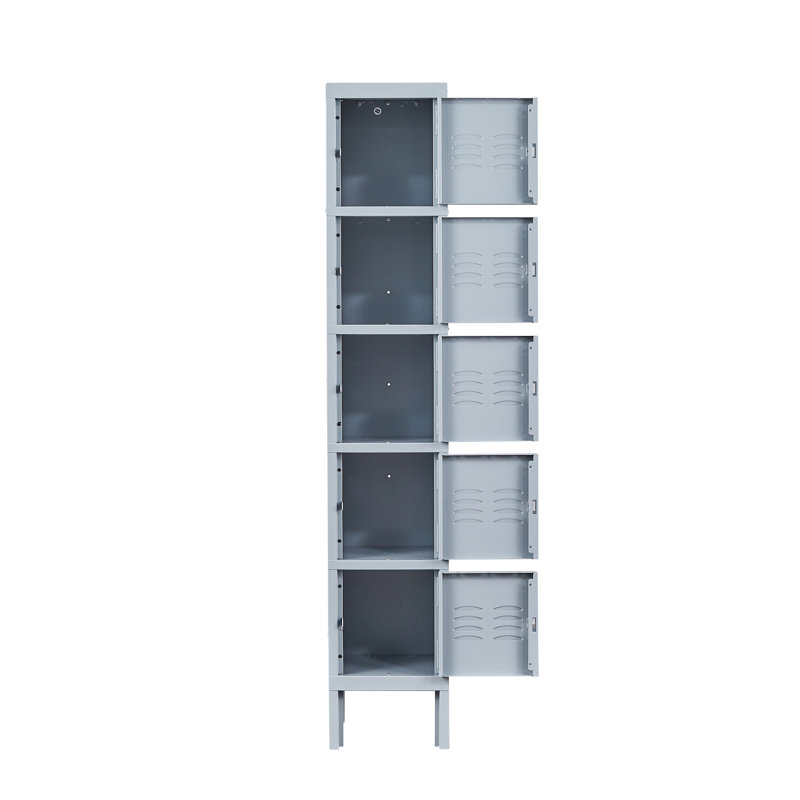Casier d'école Kamberi 5 - Tier 5 - Section 12 ", Gris