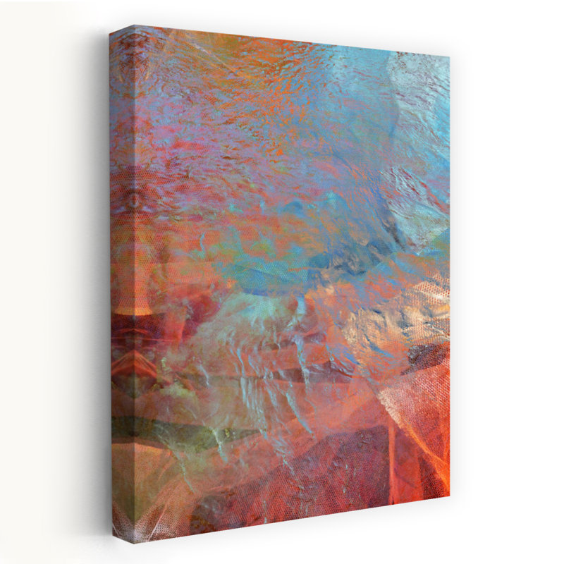 Contemporary Art Abstract Bold Modern Wall Art by Angelo Cerantola - Wrapped Canvas Print, 30.48 cm H x 20.32 cm W