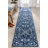 Dazzle Floral Vintage Bohemian Dark Blue Rug-1775811380