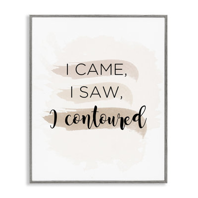 Came Saw Contoured  Giclee Art by Anna Quach