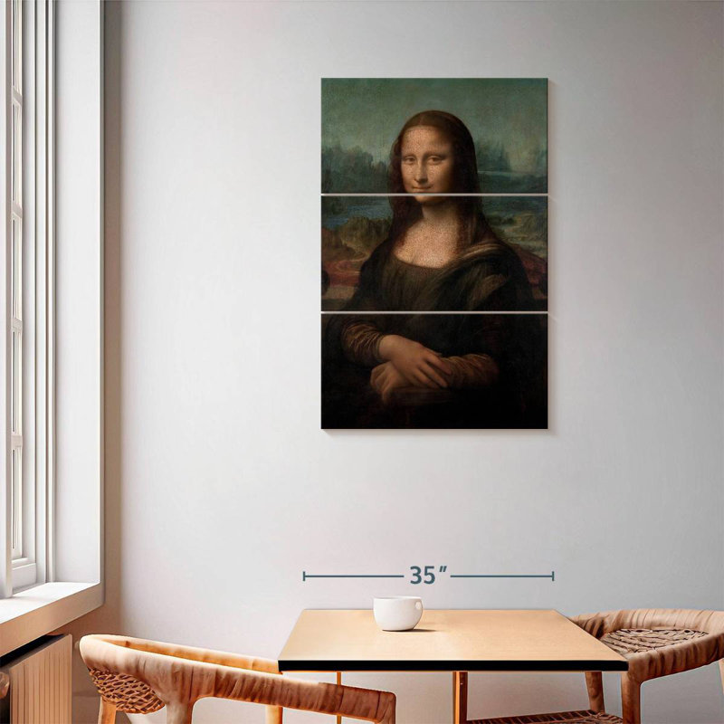 Leisha Mona Lisa, H 57 po x l 36 po