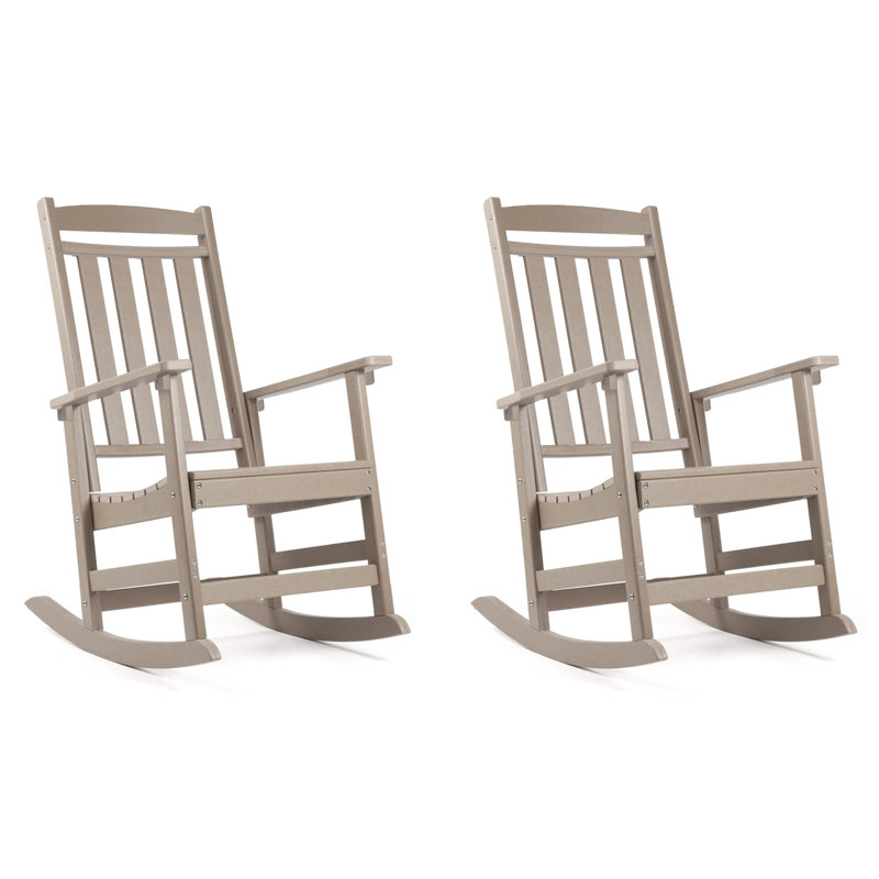 Appley Outdoor Adirondack Chair, Brown