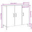 Meela 90cm Sideboard-289387873