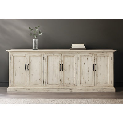 Bretz 91'' Solid Wood Sideboard