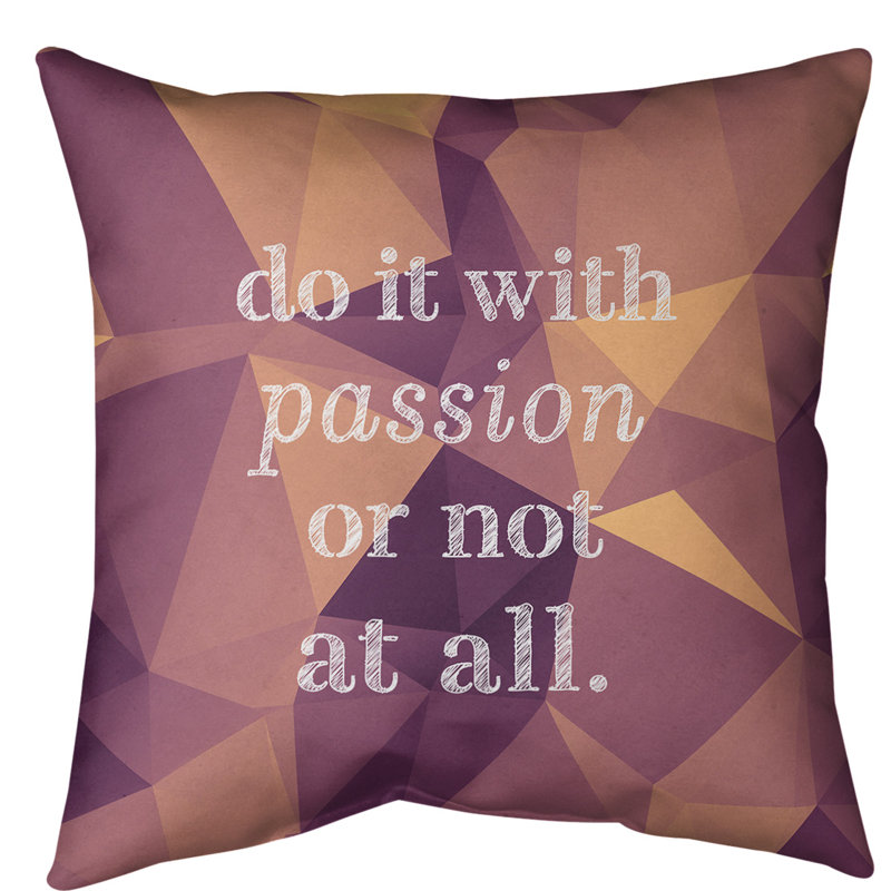 Coussin de sol inspirant la passion des pierres précieuses, H 36 po x l 36 po, Morganite
