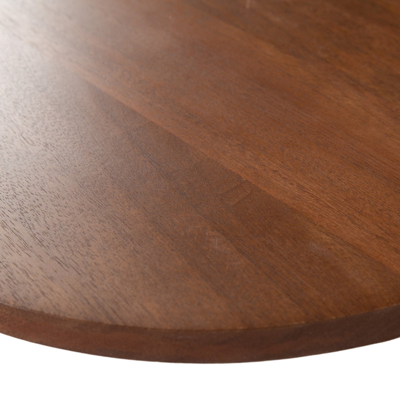 Plateau en bois massif Crosston - ensemble de 2, Bois brun