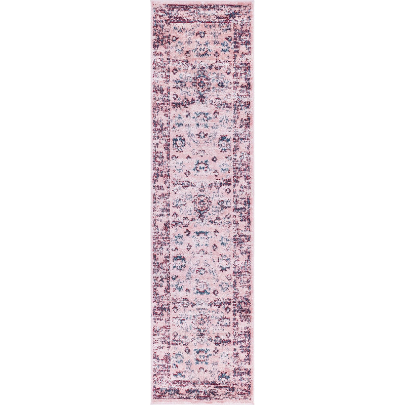 Tapis contemporain Endel, Tapis de couloir 2 pi 7 po x 10 pi