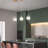 59*4.9 Antique Delicate Decorative Pattern Glass Ceiling Pendant Lighting UL Listed-617722678