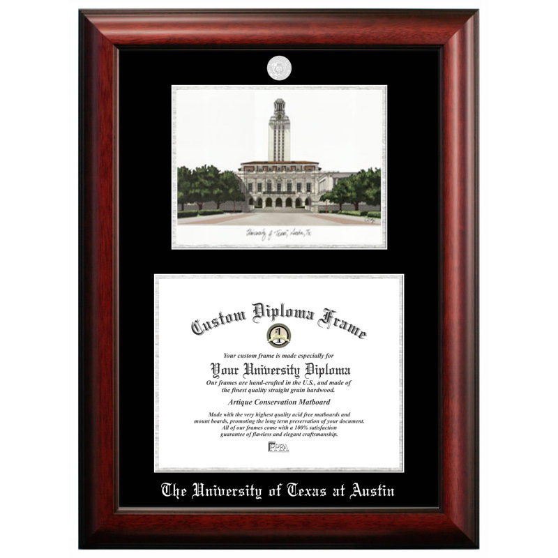 Cadre photo de l’université du texas el paso, 11 po x 14 po
