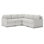 Canapé modulaire de coin modulaire 5 pièces 99 "Damari