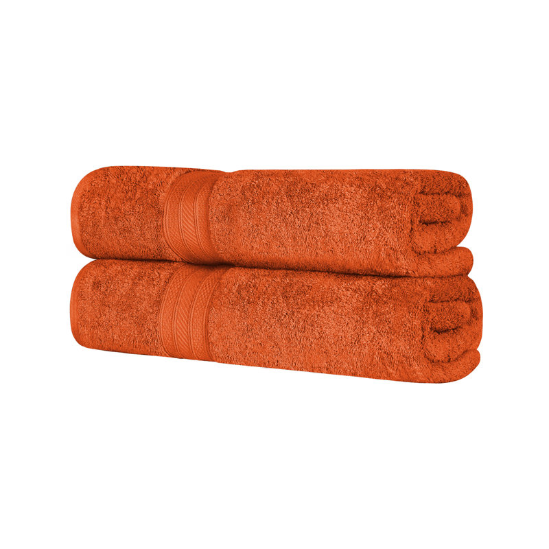 Drap de bain en coton peigné Glenlee, Rivet