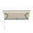Motorized Retractable Patio Awning- Black Frame-45055528-109247239-63872959