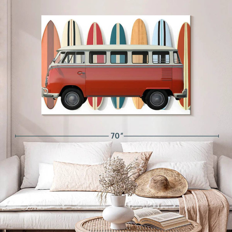Mehar Surfer Van, 34" H x 51" W
