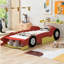 Lit plateforme simple avec roulettes-700983523