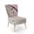 Ombre Shaby Pink Marble Polyester Blend selected