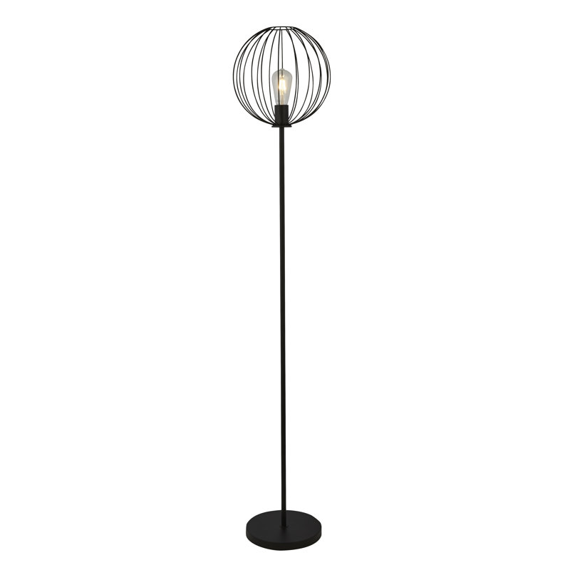 Annesia 55cm Black Traditional Floor Lamp
